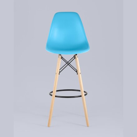 Стул Eames DSW барный бирюзовый 