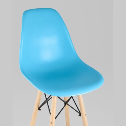 Стул Eames DSW барный бирюзовый 