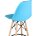 Стул Eames DSW барный бирюзовый 