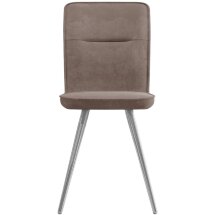 Стул DikLine 208 B5 LATTE, ножки хром