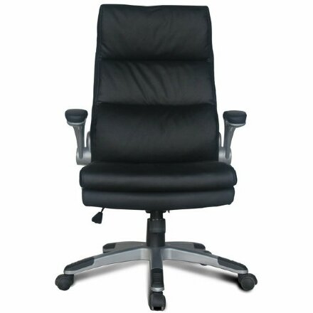 Кресло офисное BRABIX &quot;Fregat EX-510&quot;, рециклированная кожа, черное, 530863 Черный