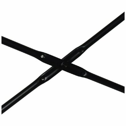 Стол на металлокаркасе BRABIX &quot;LOFT CD-005&quot;, 1200х520х1200 мм, 3 полки, цвет дуб антик, 641222 