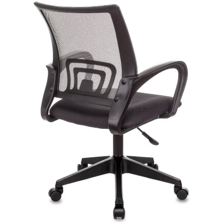 Кресло офисное TopChairs ST-Basic сетка/ткань серый 