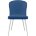 Стул DikLine 209 B8 BLUE, ножки белые 