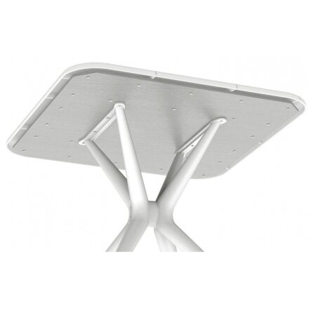 Пластиковый стол SHT-TU30/TT30 83/83 белый / белый 