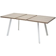 Стол BRICK M 120 Дуб Трюфель/ Белый М-City