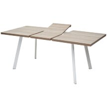 Стол BRICK M 120 Дуб Трюфель/ Белый М-City