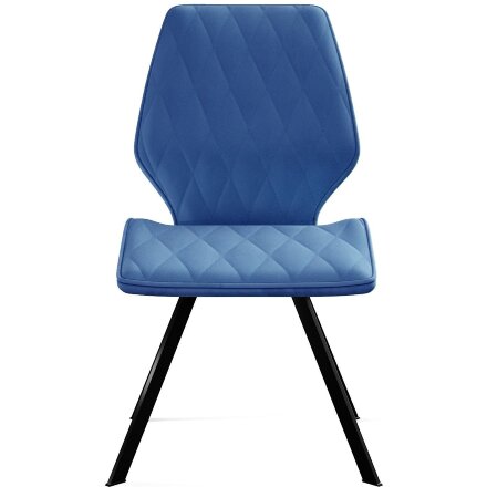Стул DikLine 242M B8 BLUE, ножки черные 
