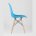 Стул Eames Style DSW бирюзовый x4 (разборный каркас) 
