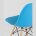 Стул Eames Style DSW бирюзовый x4 (разборный каркас) 