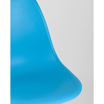 Стул Eames Style DSW бирюзовый x4 (разборный каркас) 