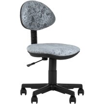 Компьютерное кресло Stool Group детское УМКА Cat&amp;Dogs серый обивка ткань крестовина пластик механизм регулировки высоты
