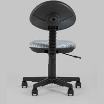 Компьютерное кресло Stool Group детское УМКА Cat&amp;Dogs серый обивка ткань крестовина пластик механизм регулировки высоты