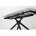 Стол Rivoli matt white marble sintered stone / black 