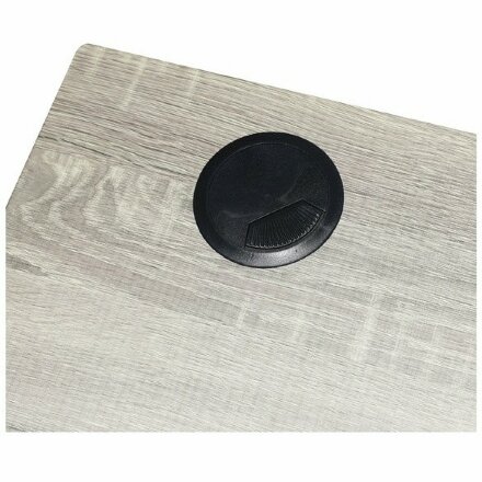 Стол на металлокаркасе BRABIX &quot;LOFT CD-006&quot;, 1200х500х730 мм, 2 полки, цвет дуб антик, 641225 