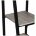 Стол на металлокаркасе BRABIX &quot;LOFT CD-006&quot;, 1200х500х730 мм, 2 полки, цвет дуб антик, 641225 