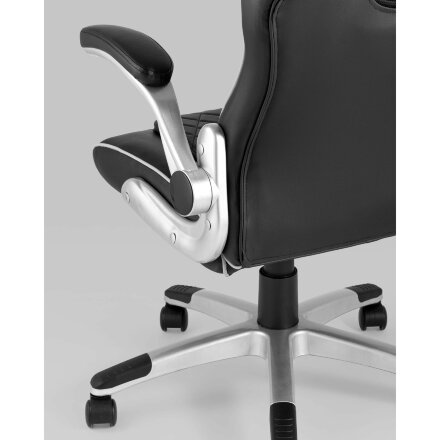 Игровое кресло Stool Group компьютерное TopChairs Macan серое геймерское 
