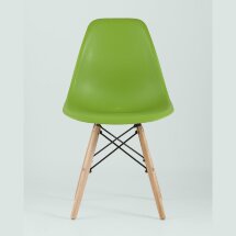 Стул Eames Style DSW зеленый x4 (разборный каркас)