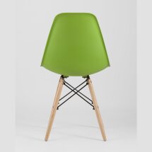 Стул Eames Style DSW зеленый x4 (разборный каркас)