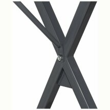 Стол на металлокаркасе BRABIX &quot;LOFT CD-007&quot;, 800х500х840 мм, органайзер, комбинированный, 641227