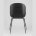 Стул Stool Group Beetle PU серый, металлический каркас, черные ножки 