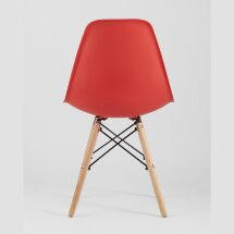 Стул Eames Style DSW красный x4 (разборный каркас)