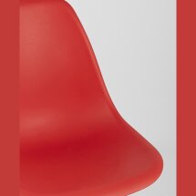 Стул Eames Style DSW красный x4 (разборный каркас)