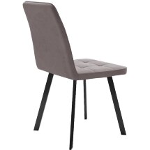 Стул DikLine 207 B5 LATTE, ножки черные