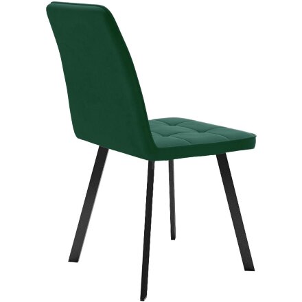 Стул DikLine 207 В10 GREEN, ножки черные 