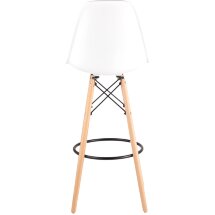 Стул Eames DSW барный белый