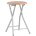 Табурет складной Stool Group МДФ бежевый/бук, сиденье - МДФ, каркас - сталь, порошковое напыление, металлические ножки 