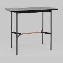 Стол барный Knobb 120*60 черный