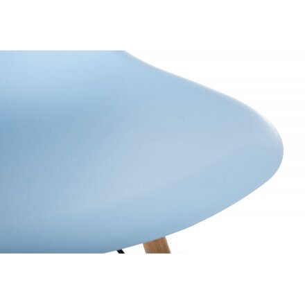 Стул деревянный Eames PC-015 blue 
