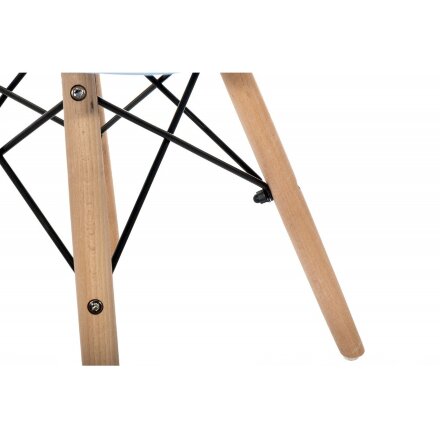 Стул деревянный Eames PC-015 blue 