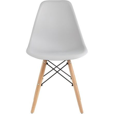 Стул Eames Style DSW светло-серый (разборный каркас) 