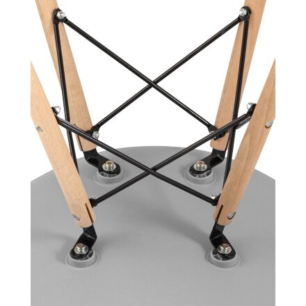 Стул Eames Style DSW светло-серый (разборный каркас) 