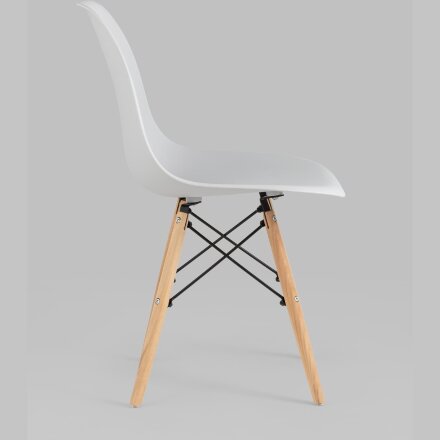 Стул Eames Style DSW светло-серый (разборный каркас) 