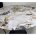Стол TERAMO 135 GLOSS GRAND JADE SOLID CERAMIC, керамика, поворотн.механизм / Черный каркас, ®DISAUR 
