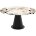 Стол TERAMO 135 GLOSS GRAND JADE SOLID CERAMIC, керамика, поворотн.механизм / Черный каркас, ®DISAUR 