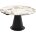 Стол TERAMO 135 GLOSS GRAND JADE SOLID CERAMIC, керамика, поворотн.механизм / Черный каркас, ®DISAUR 