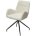 Стул NIKO 180 град. поворот. UF885-2 кремовый, ткань/ черный каркас, ®DISAUR 