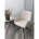 Стул NIKO 180 град. поворот. UF885-2 кремовый, ткань/ черный каркас, ®DISAUR 