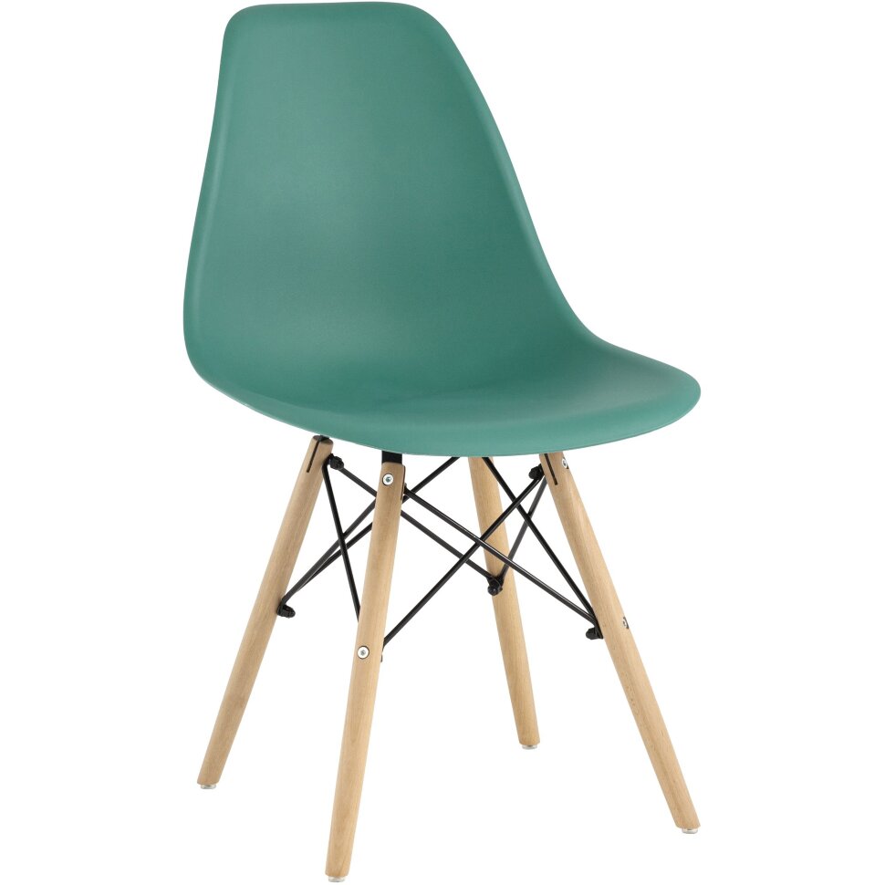 Стул Eames Style DSW серо-зеленый (разборный каркас) Стул Eames Style DSW серо-зеленый (разборный каркас)