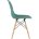 Стул Eames Style DSW серо-зеленый (разборный каркас) 