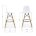 Барный стул Eames PC-007 белый 