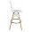 Барный стул Eames PC-007 белый 