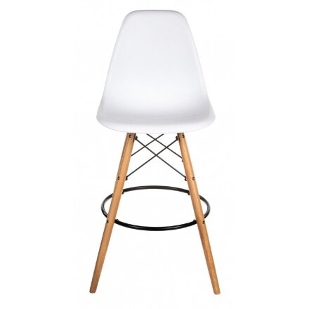 Барный стул Eames PC-007 белый 