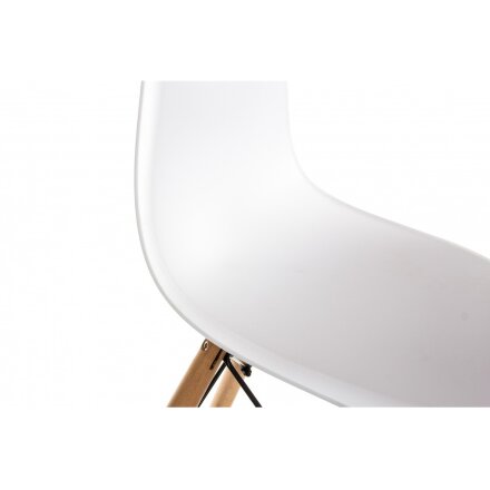Барный стул Eames PC-007 белый 
