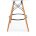 Барный стул Eames PC-007 белый 