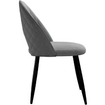 Стул DikLine 217 B22 GREY, ножки черные
